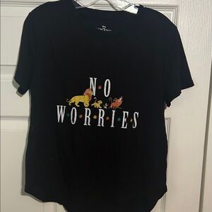 Disney‎ Black Lion King T-Shirt